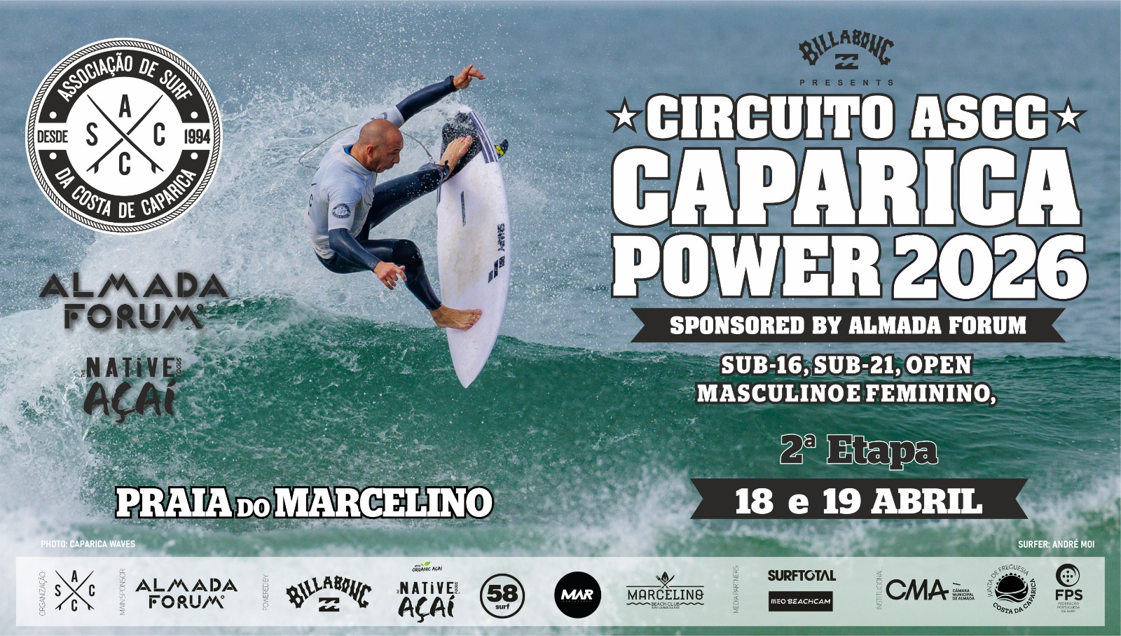 Cartaz Caparica Power 2026